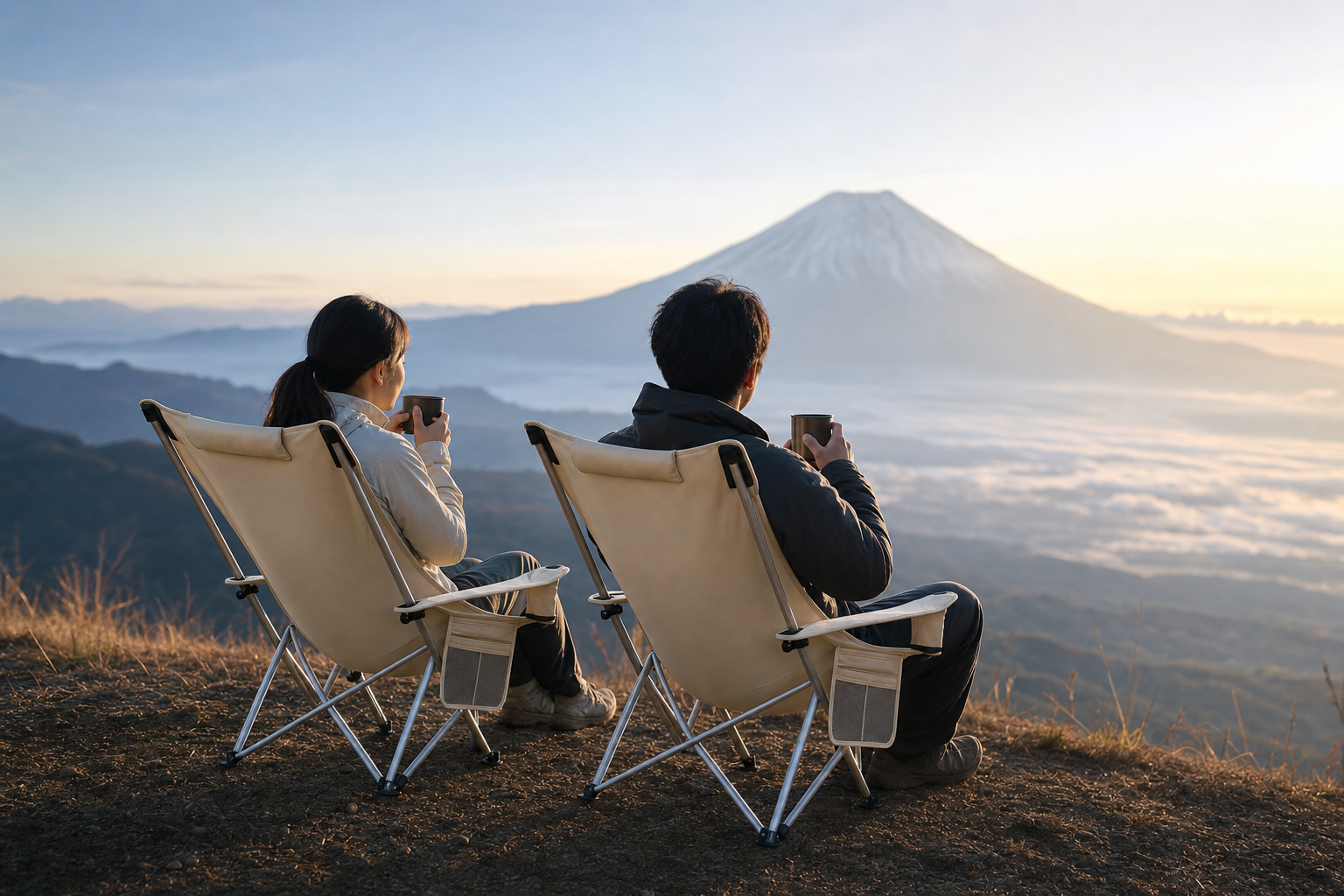 リクライニング アウトドアチェア 超軽量｜川辺で昼寝できる椅子