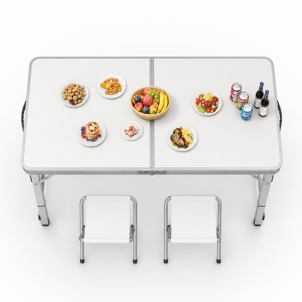 アルミ折りたたみテーブル｜工具不要・秒で設営できるキャンプテーブル